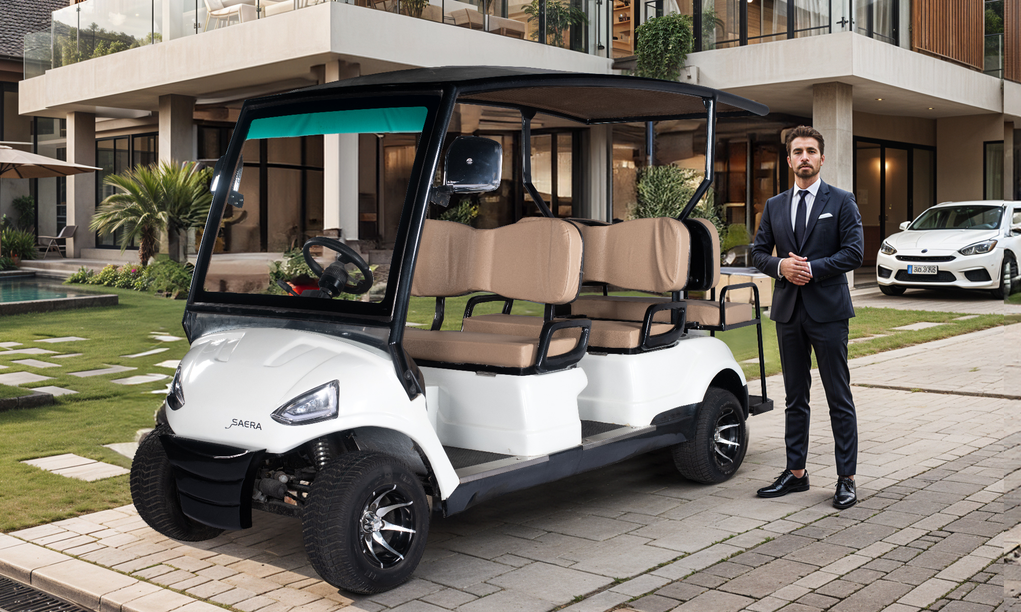 6 Seater Golf Cart Manufacturer in Kazakhstan